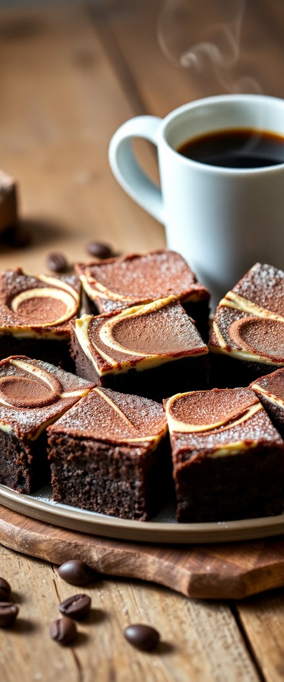 tiramisu inspired brownie dessert recipe