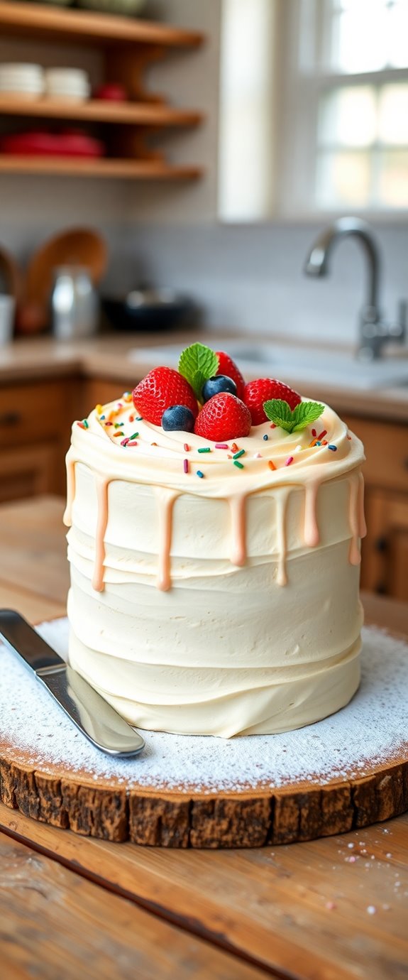 vanilla cake birthday recipe