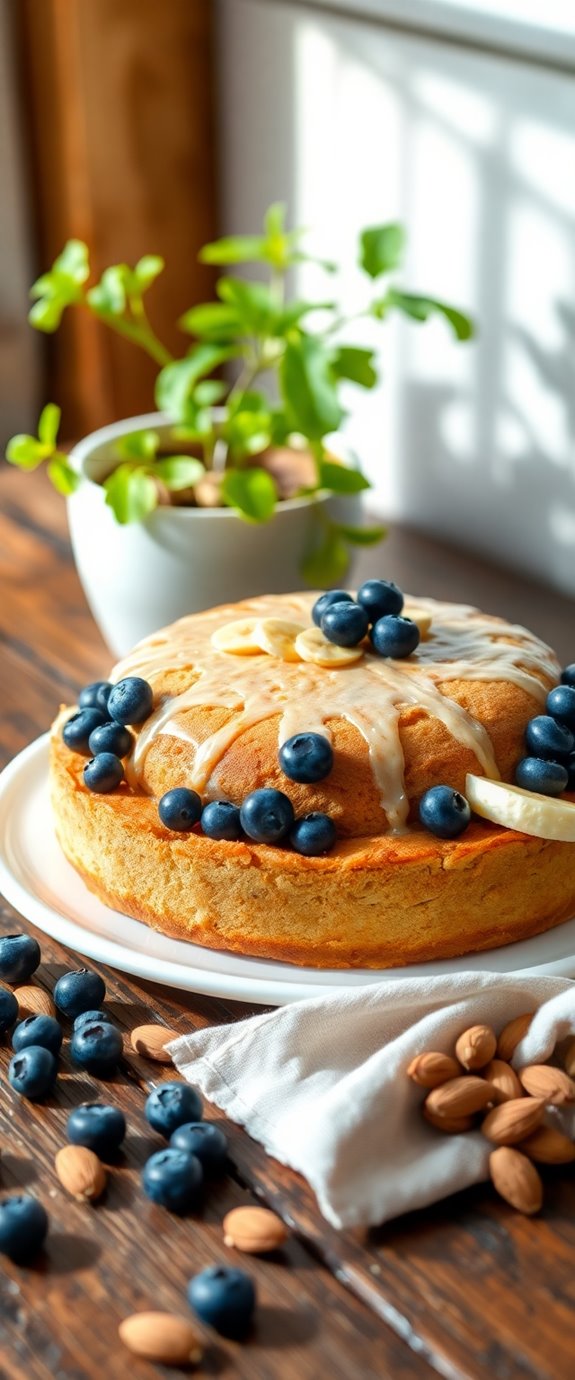 vegan almond flour cake
