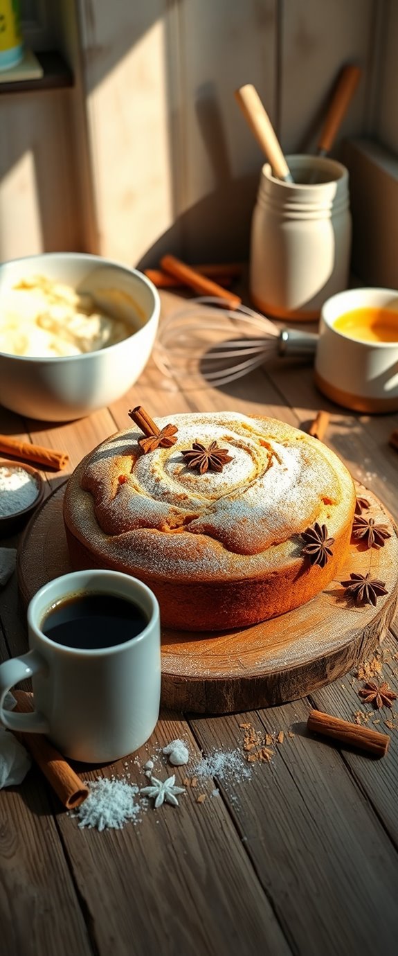 vegan cinnamon cake recipe