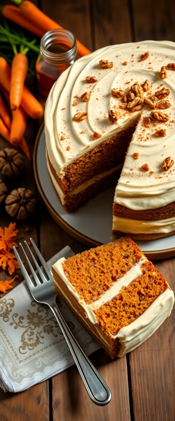 vegan gluten free carrot cake