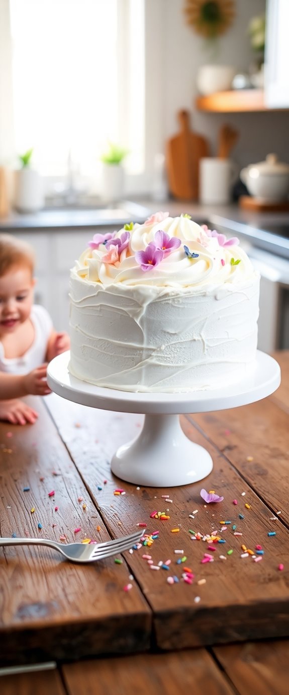 white smash cake recipe