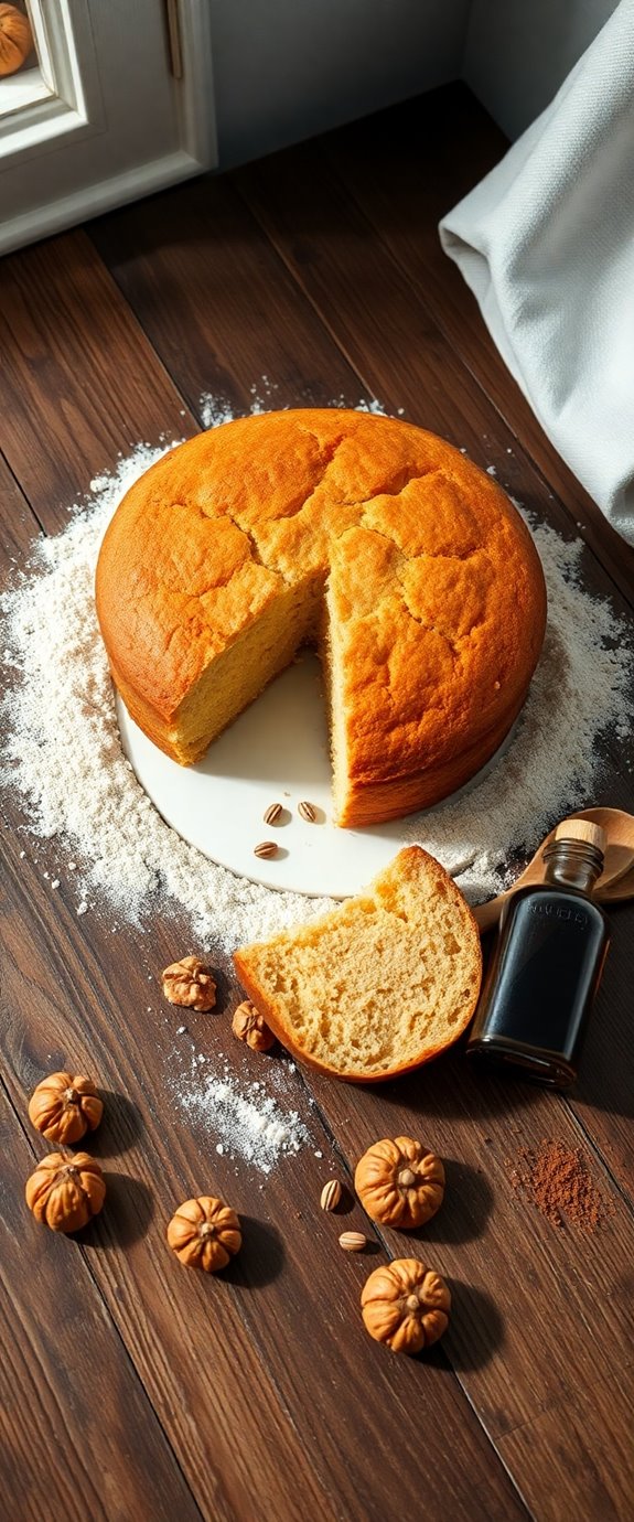 whole wheat vanilla cake