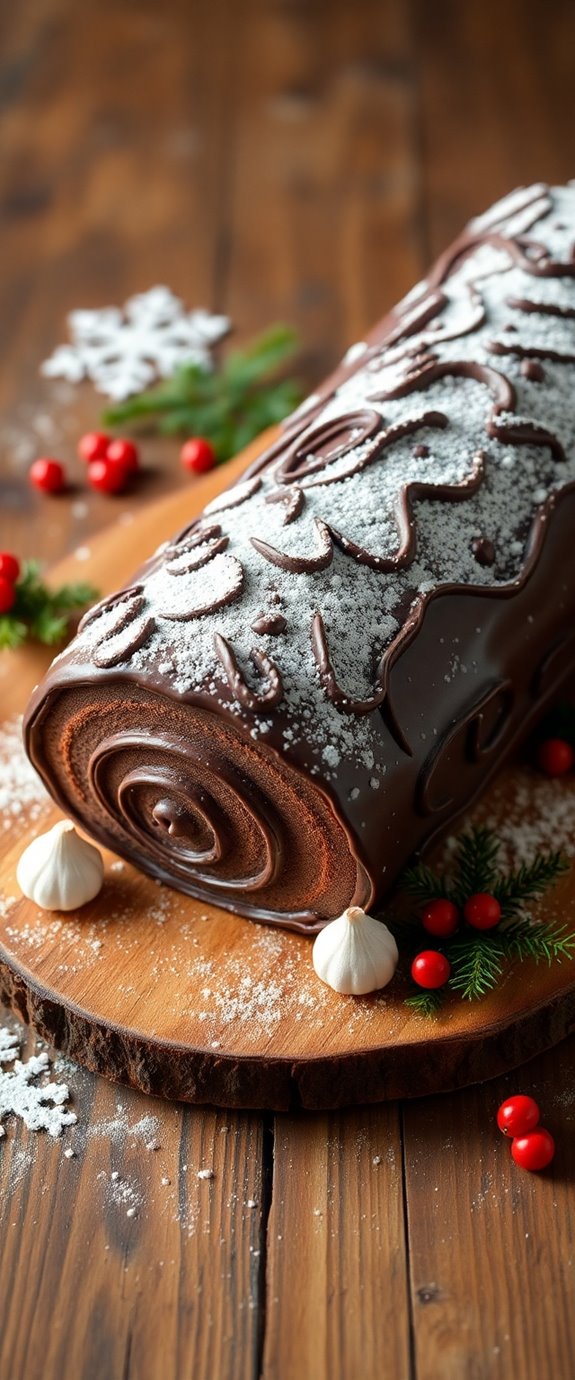 yule log cake recipe