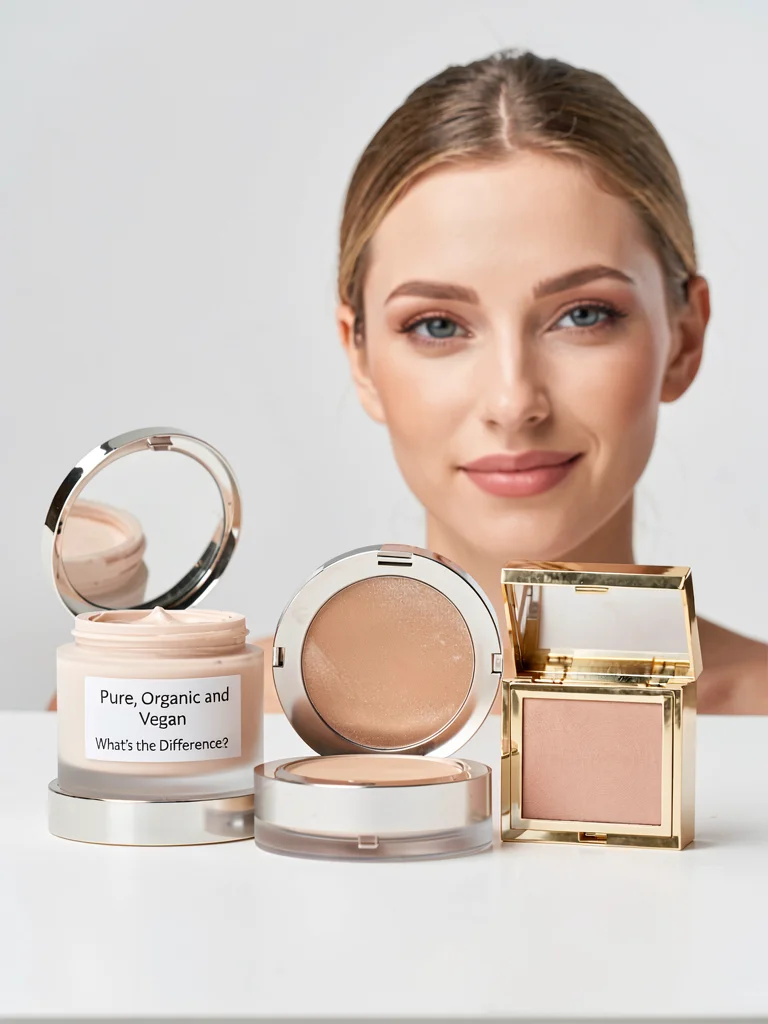 Pure, Organic and Vegan Makeup: What's the Difference? — Effortless Natural Makeup: Enhance Your Beauty, Not Hide It