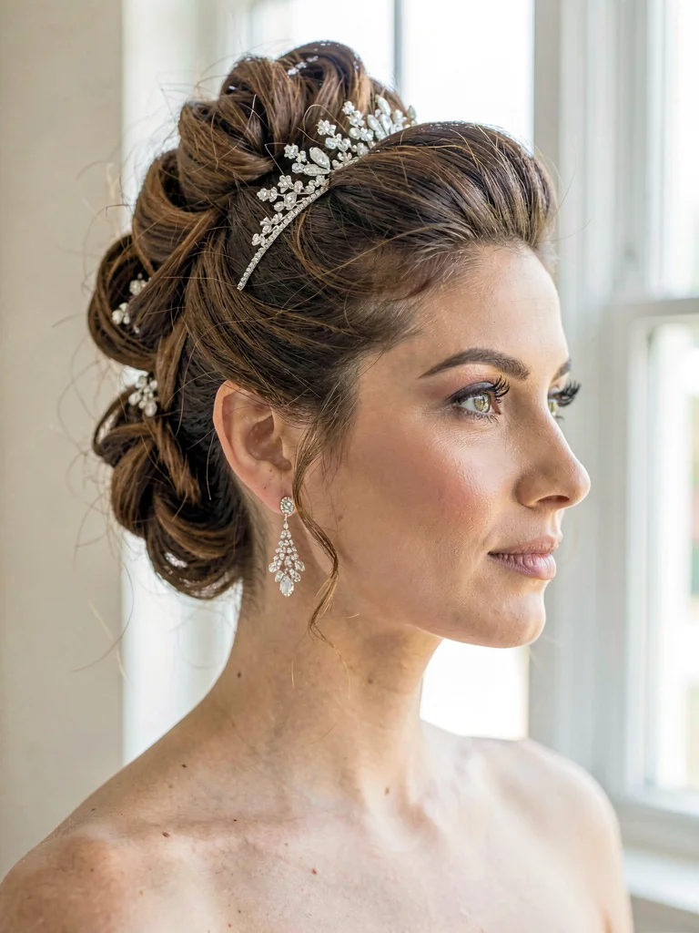 Elevate Your Look: Stunning Updo Hairstyles with Bangs 1778942382971
