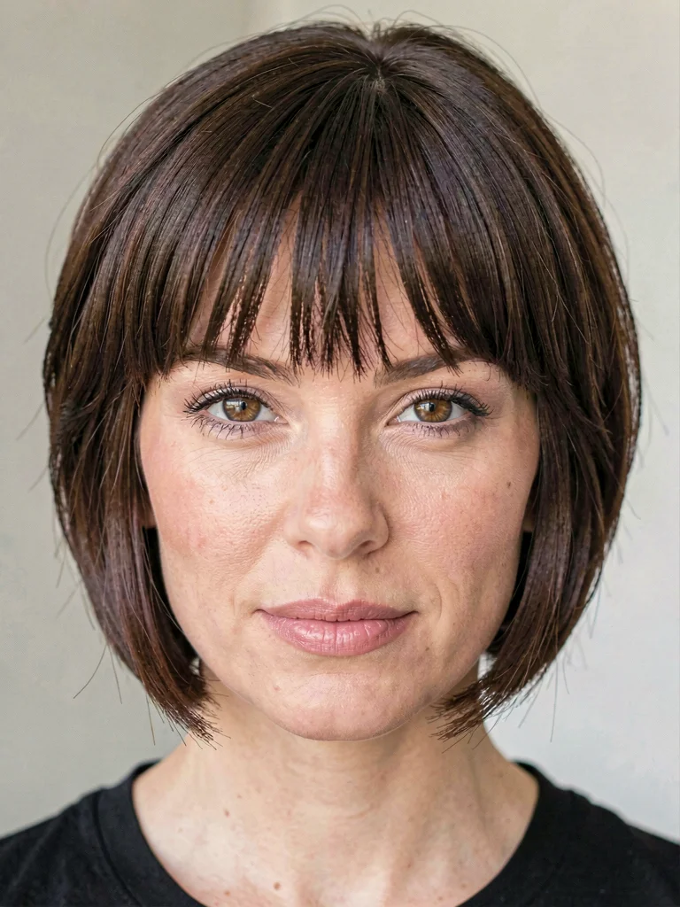 Prom Hairstyles for Short Hair with Bangs 3